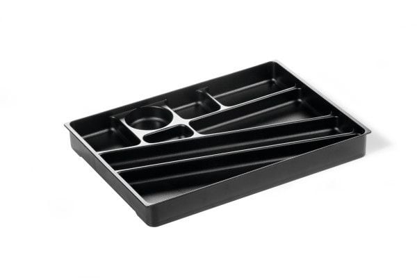 DURABLE IDEALBOX - Lådinsats - träkol