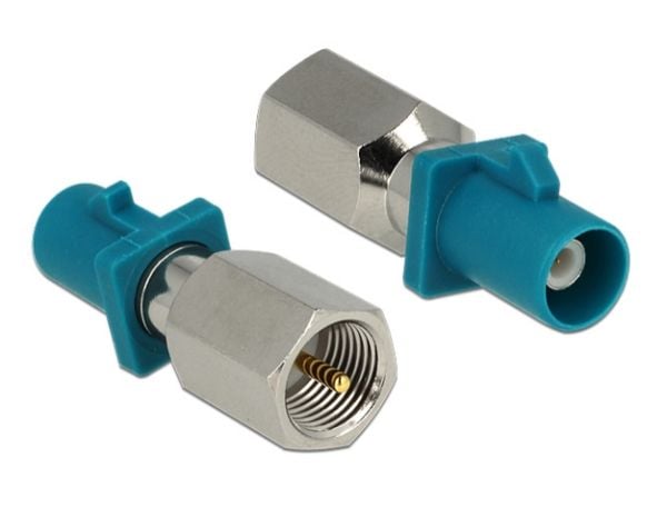 Delock - RF-adapter - FME hann til FAKRA Z-kobling hann - vannblå
