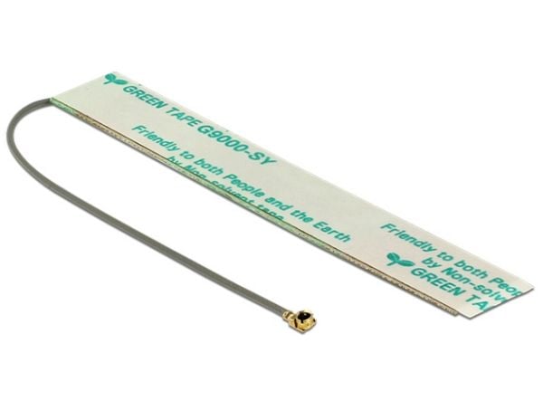 Delock LTE Antenna MHF/U.FL-LP-068 - Antenne - Smart Home - 3 dBi - rundtstrålende