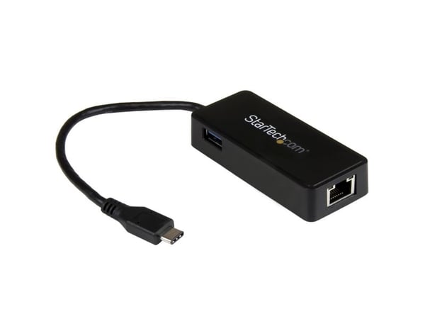 StarTech.com USB-C Ethernet Gigabit -sovitin - Thunderbolt 3 -yhteensopiva - C-tyypin USB-verkkosovitin - USB C Ethernet -sovitin (US1GC301AU) - Ve...