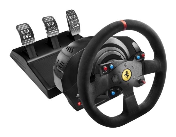 Thrustmaster Ferrari T300 Integral Racing - Alcantara - hjul- og pedalsett - kablet - for PC, Sony PlayStation 3, Sony PlayStation 4, Sony PlayStat...
