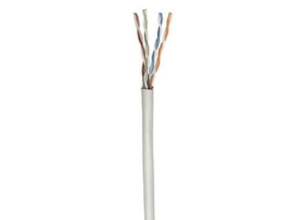 Intellinet Network Bulk Cat5e Cable, 24 AWG, Solid Wire, 305m, Grey, CCA, U/UTP, Box - Bulkkabel - UTP - CAT 5e - grå