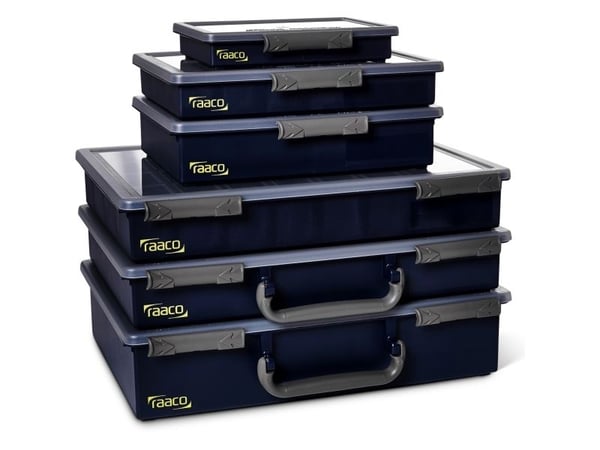 raaco Assorter 5-9, polypropeeni (PP), 275 g, sininen