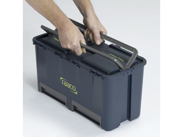 raaco Compact 37, Blå, Polypropylen (PP), 540 mm, 296 mm, 230 mm, 3,69 kg