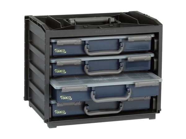 raaco HandyBox 55, polypropeeni (PP), 1,77 kg, lajittelu