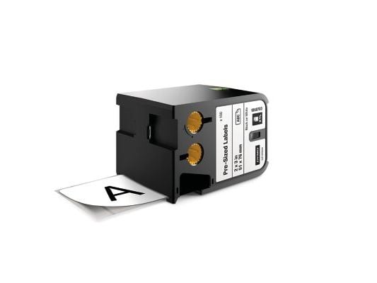 DYMO XTL Pre-Sized - Polyester - blank - lim - svart på vitt - 51 x 76 mm 100 etikett (er) (1 rulle/rullar x 100) etiketter - för XTL 500