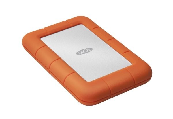 LaCie Rugged Mini - Harddisk - 1 TB - ekstern (bærbar) - USB 3.0 - 5400 rpm