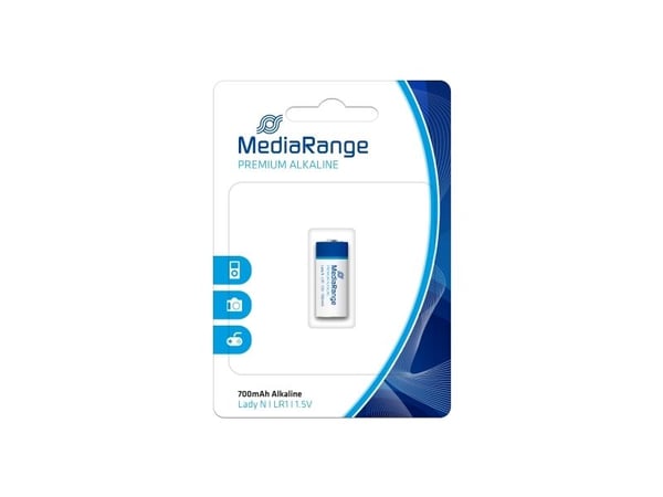 MediaRange Premium - Batteri LR1 - Alkalisk - 700 mAh
