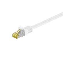 MicroConnect - Nettverkskabel - RJ-45 (hann) til RJ-45 (hann) - 50 cm - SFTP - CAT 7 - hvit