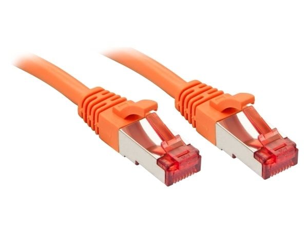 Lindy 47810, 3 m, Cat6, S/FTP (S-STP), RJ-45, RJ-45, Orange