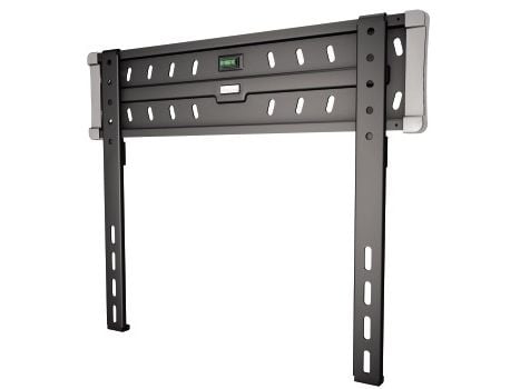 Hama FIX TV Wall Bracket Premium - Monteringssett (veggbrakett, vibrasjonsisolator, monteringssjablong) - for TV - aluminium, stål, forkrommet plas...