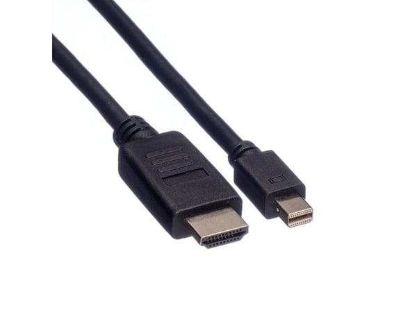 ROLINE 11.04.5793, 4,5 m, HDMI-tyyppi A (vakio), Mini DisplayPort, Uros, Uros, Suora