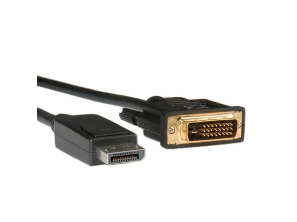 ROLINE 11.04.5773, 3 m, DisplayPort, DVI-D, Hankjønn, Hankjønn, 1920 x 1200 piksler