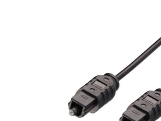 MediaRange - Digital audiokabel (optisk) - TOSLINK hann til TOSLINK hann - 1.5 m - fiberoptisk - svart