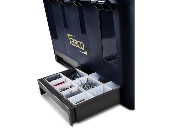 raaco Insert 55 A9-1, Polypropeeni (PP), Läpinäkyvä, 39 mm, 55 mm, 47 mm, 12 g