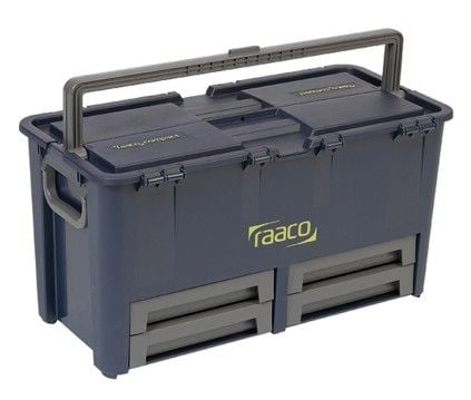 raaco Compact 62, Polypropylen (PP), Blå, 621 mm, 311 mm, 322 mm, 7,13 kg