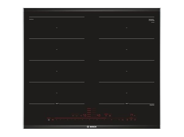 Bosch PXX675DC1E ComfortDesign med PerfectFry-stegesensor og FlexInduction