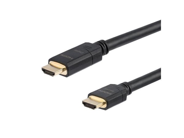 Startech 30m 100 ft High Speed HDMI Cable M/M - Active - 26AWG - CL2 rated In-wall Installation - Ultra HD 4k x 2k - Active HDMI Cable (HDMM30MA) -...