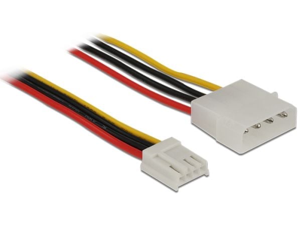 Delock - Strømkabel - 4-pin mini-strømkontakt (hunn) til 4-pin intern strøm (hann) - 40 cm