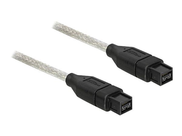 Delock - IEEE 1394-kabel - FireWire 800 (hann) til FireWire 800 (hann) - 1 m