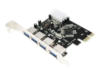 LogiLink PCI Express Interface Card USB 3.0 4x - USB-adapter - PCIe 2.0 - USB 3.0 x 4