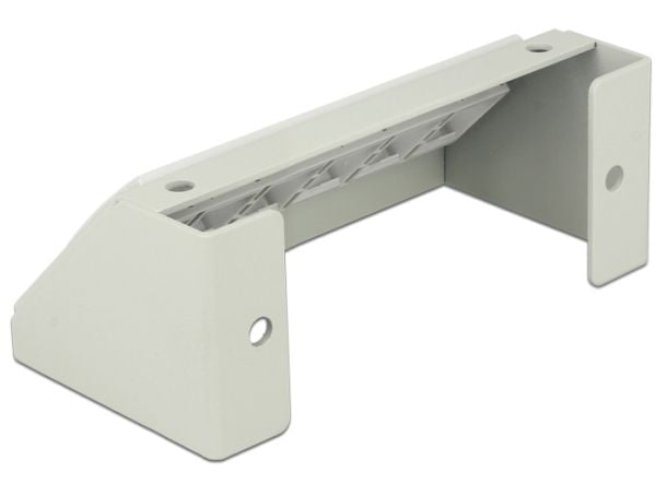 Delock Keystone Multimedia Panel - Overflatemontert fordelingsboks - grå - 6 porter