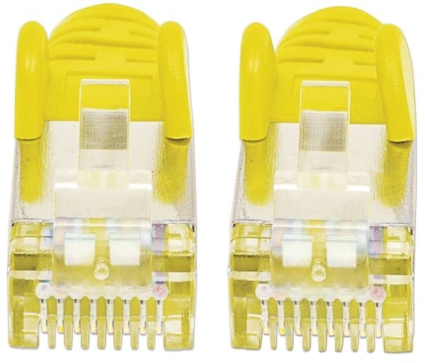 Intellinet 2m Cat6 S/FTP, 2 m, Cat6, S/FTP (S-STP), RJ-45, RJ-45, Gult