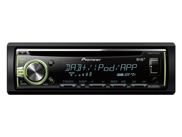 Pioneer DEH-X6800DAB - Vogn - CD-mottaker - i instrumentbordet - Enkelt-DIN - 50 watt x 4
