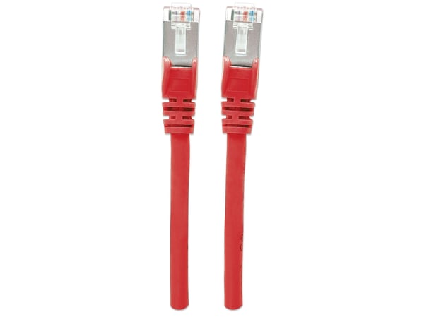 Intellinet 15m Cat6 S/FTP, 15 m, Cat6, S/FTP (S-STP), RJ-45, RJ-45, Rød