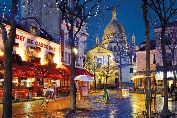 Clementoni 1500 elementit Pariisi Montmartre - (PCL-31999)