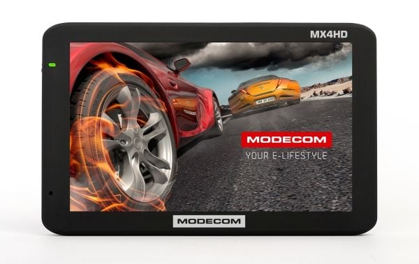 Modecom FreeWAY MX4 HD, Innvendig lys, 66 kanaler, 12,7 cm (5"), 800 x 480 piksler, TFT, Horisontal