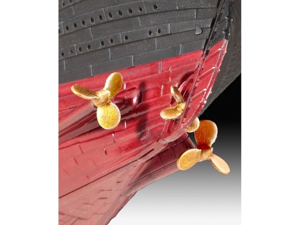 Revell RMS Titanic, Passasjerskipsmodell, Monteringssett, 1:700, RMS Titanic, Plast, Avansert