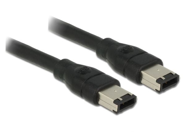Delock - IEEE 1394-kabel - 6 pin FireWire (hann) til 6 pin FireWire (hann) - 50 cm - formstøpt