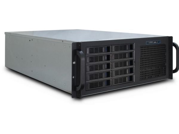 Inter-Tech IPC 4U-4410 - Rackmonterbar 4U - forlenget ATX / SSI EEB - ingen strømforsyning (ATX) - USB