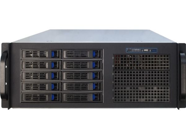 Inter-Tech IPC 4U-4410 - Rackmonterbar 4U - forlenget ATX / SSI EEB - ingen strømforsyning (ATX) - USB