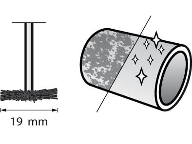 Dremel DISC BRUSH 403JA PIG HAIR 19MM 2 kpl Dremel DISC BRUSH 403JA PIG HAIR 19MM 2 KPL