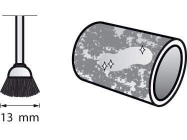 Dremel PIG HAIR BRUSH BRUSH 404 13MM 2 kpl 2 kpl