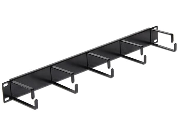 DeLOCK 42496, Musta, Metalli, 1U, 48,3 cm (19"), 482,6 mm, 76,4 mm