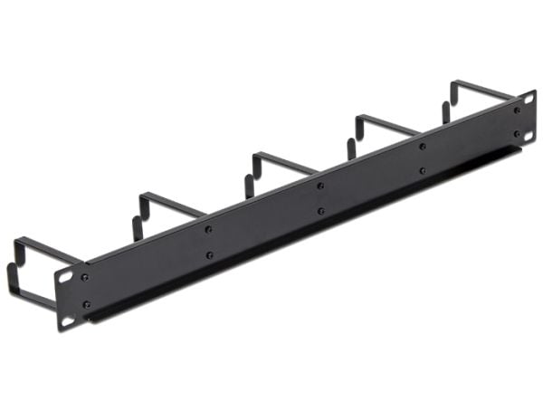 DeLOCK 42496, Musta, Metalli, 1U, 48,3 cm (19"), 482,6 mm, 76,4 mm