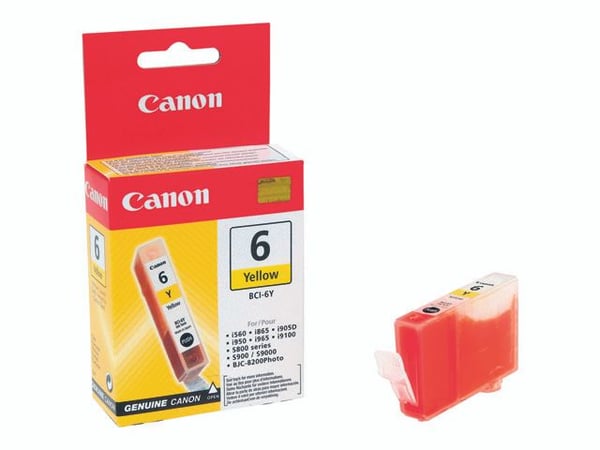 Canon 4708A002, Keltainen, Väriainepohjainen muste, 1 kpl, 360 sivua
