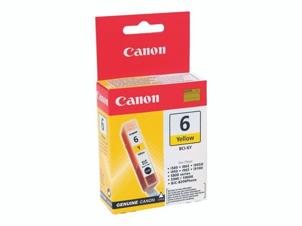 Canon 4708A002, Keltainen, Väriainepohjainen muste, 1 kpl, 360 sivua
