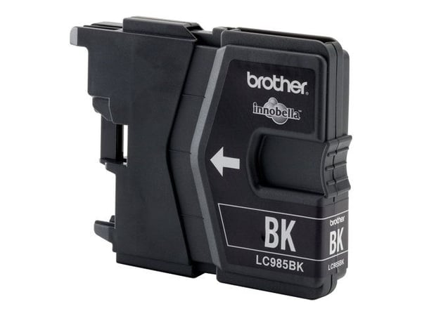 Brother LC985BK - Svart - original - blekkpatron - for Brother DCP-J140W, DCP-J315W, DCP-J515W, MFC-J410