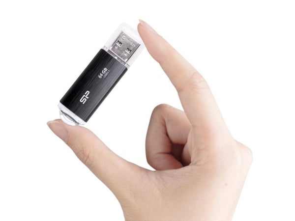 SILICON POWER Blaze B02 - USB-flashstasjon - 64 GB - USB 3.1 - svart