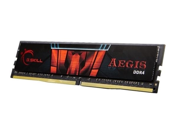 G.Skill AEGIS - DDR4 - modul - 4 GB - DIMM 288-pin - 2133 MHz / PC4-17000 - CL15 - 1.2 V - ikke-bufret - ikke-ECC