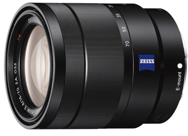 Sony SEL1670Z - Zoomobjektiivi - 16 mm - 70 mm - f/4.0 ZA OSS - Sony E-mount - a5100 ILCE-5100, ILCE-5100L, ILCE-5100Y -malliin