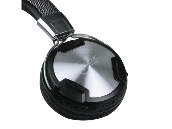 ARCTIC P614 BT, Trådløs, 20 - 20000 Hz, Samtaler/musikk, 205 g, Hodesett, Sort, Sølv