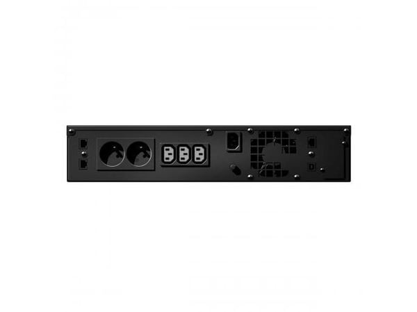 EVER SINLINE RT XL 850 - UPS (rackmonterbar/ekstern) - AC 230 V - 850 watt - 850 VA - 7 Ah - Ethernet, USB - utgangskontakter: 5 - 2U