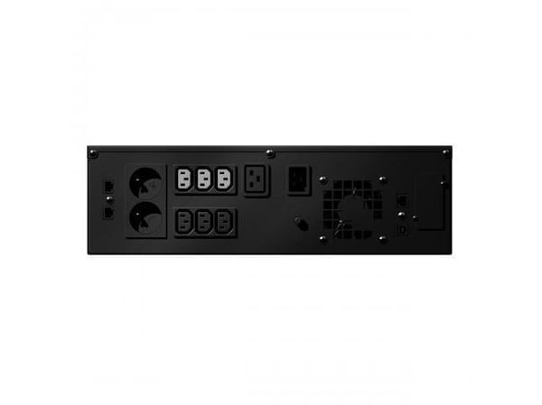 EVER SINLINE RT XL 1650 - UPS (rackmonterbar/ekstern) - AC 230 V - 1650 watt - 1650 VA - 7 Ah - Ethernet, USB - utgangskontakter: 9 - 3U