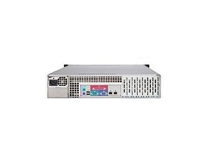 Supermicro SC825 TQC-600LPB - Rackmonterbar 2U - utvidet ATX (E-ATX) - SATA/SAS - hot-swap 600 watt - svart