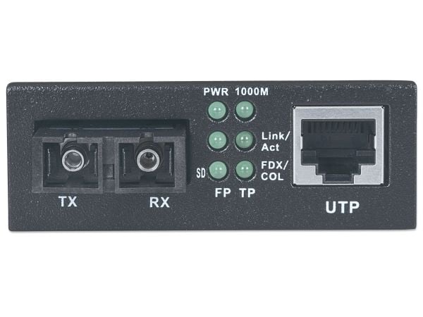 Intellinet 507349, 1000 Mbit/s, 1000Base-T, 1000Base-LX, IEEE 802.3, IEEE 802.3ab, IEEE 802.3u, IEEE 802.3z, Gigabit Ethernet, 10,100,1000 Mbit/s